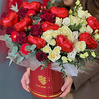 Красивые букеты на 14 февраля