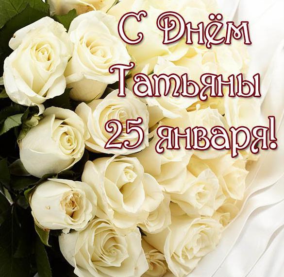 цветы на день татьяны