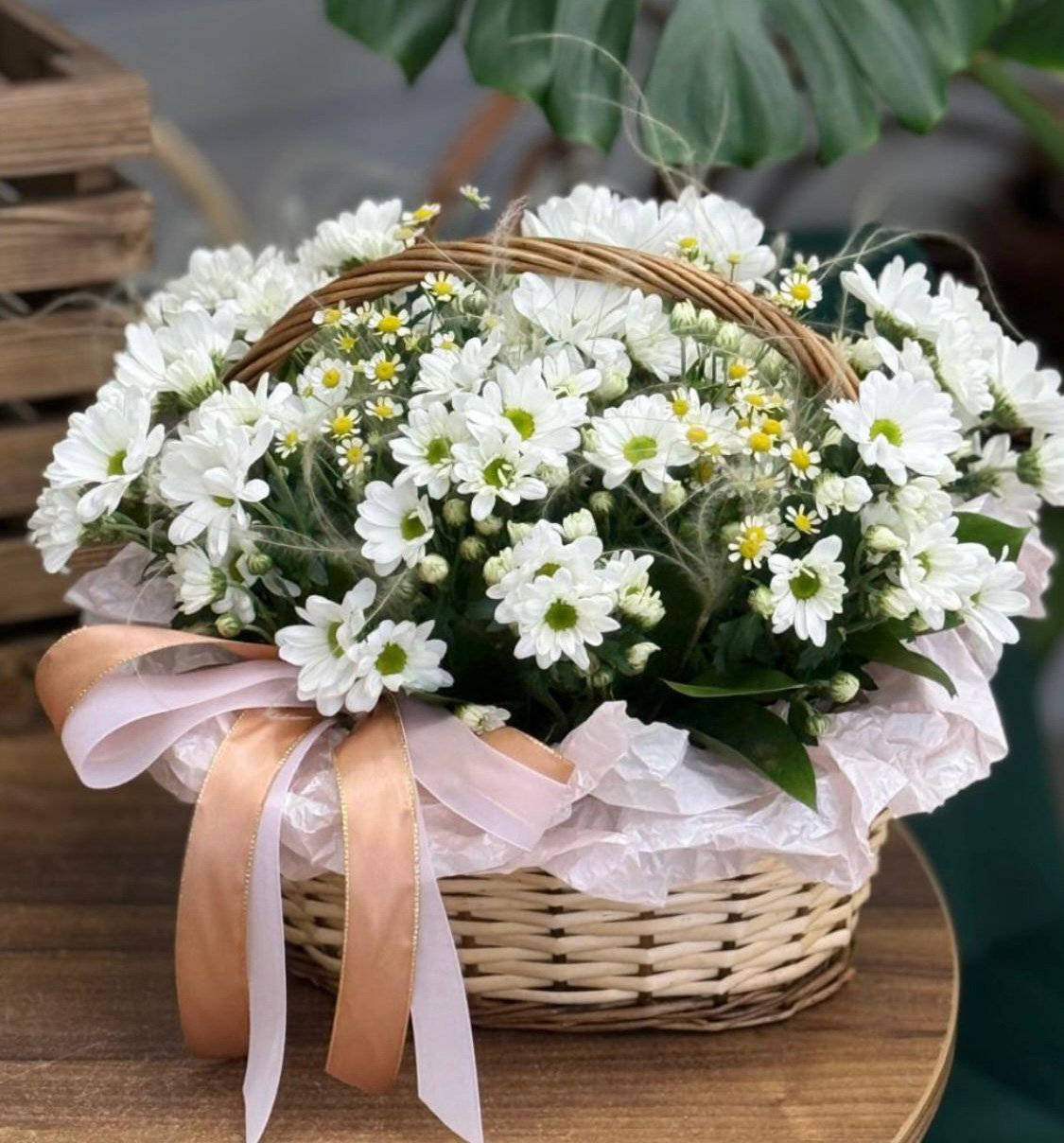 композиции с хризантемой