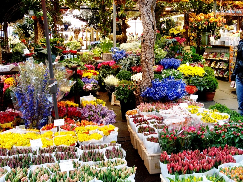 цветочные рынки мира