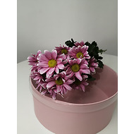 Хризантема светло-фиолетовая, 1 ветка